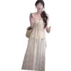 French Pure Desire Wind Sling Vest Top Lace Splicing Skirt Women's Design Dress Suit Summer