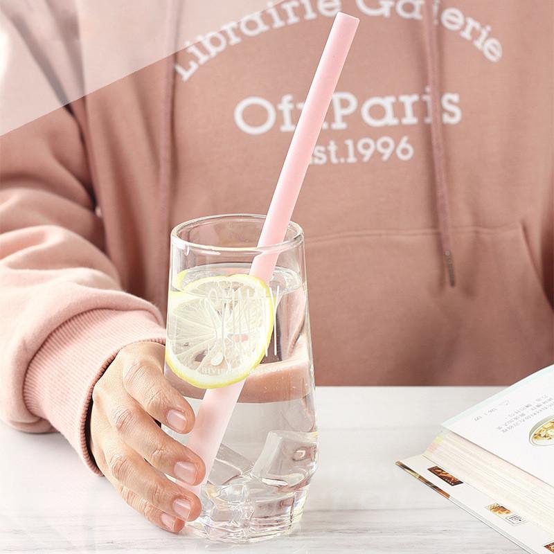 5 Pcs Baby Ins Style Food Grade Silicone Straws Plastic Spiral Drinking Children Use Birthday Party Bar Club Cup