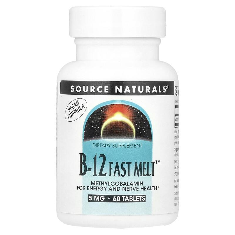 B-12 Fast Melt™, 5 mg, 60 Tablets