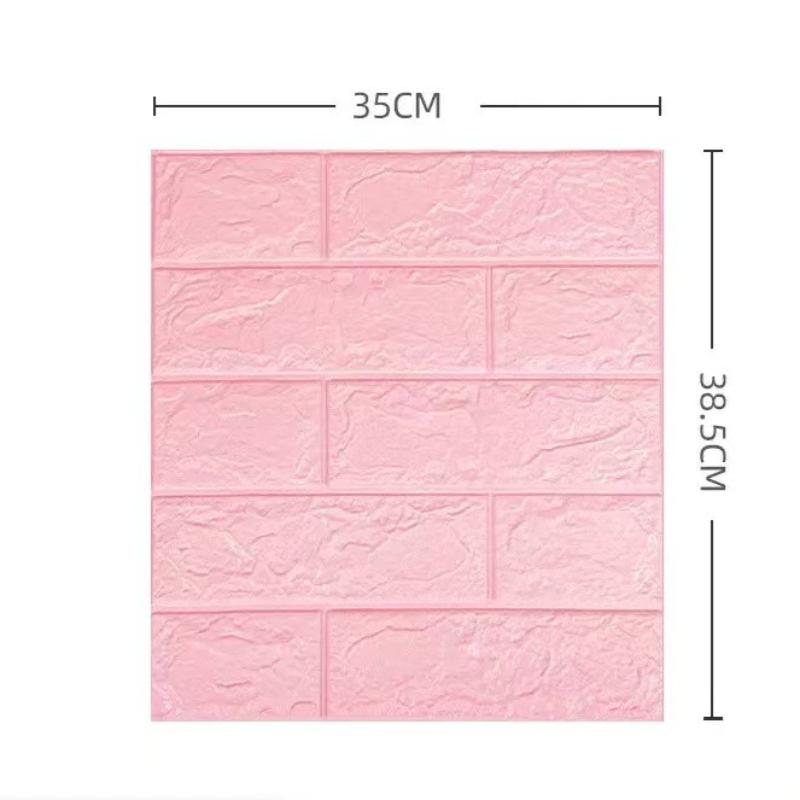 3D Stereo 38.5*35cm Foam Waterproof Wallpaper