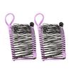 2pcs Banana Hair Clips Fashionable Stretchy Vintage Clincher Comb Tool for Women Thick Wavy Curly Hair
