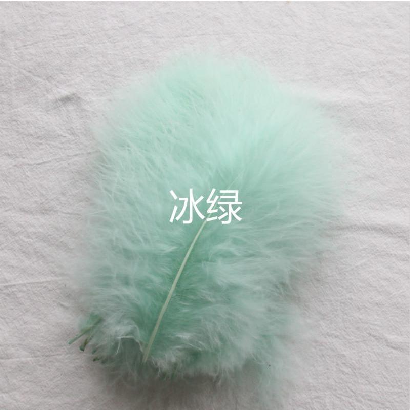 50Pcs Feather Perennial Diy Color Full-Fleece Feather Turkey Feather Jewelry Accessories Materials From 50 Pieces