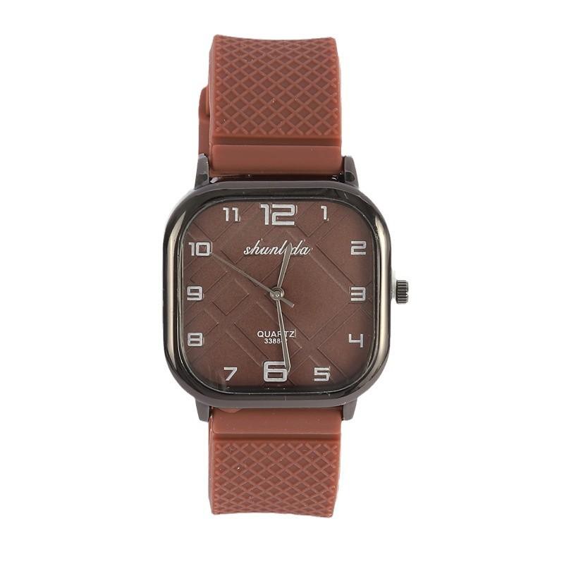 Silicone Tape Casual Women'S Watch Fashion Versatile Light Luxury Temperament Student Quartz Watch Women