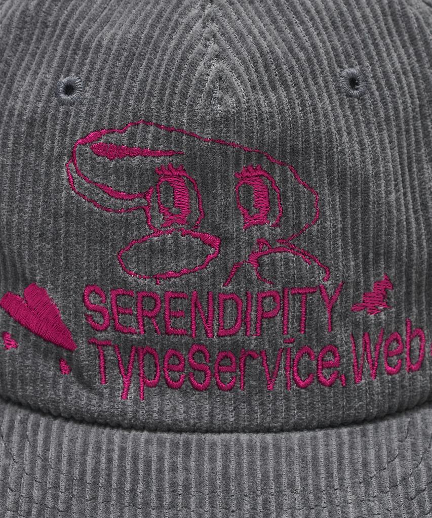 Taibseobiseu Peep Corduroy Cap [Charcoal]