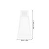 Refillable Travel Lotion Squeeze Bottle Soft Empty Toothpaste Tubes Compact Light Squeeze Tube and Clean Refillable