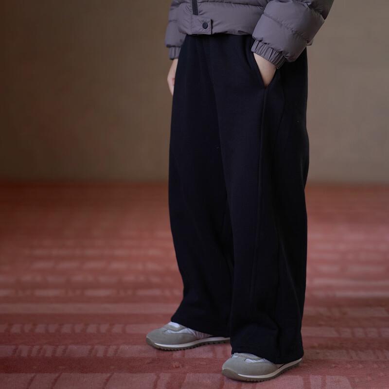 Hacikis Unisex Kids  Winter Fleece Sweatpants 110