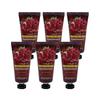 Real Moisture Hand Cream Nail Cream 100g Moisturizing Cream [6 Bottles] & (Pomegranate)