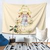 Kawaii Sarah Kay Tapestry Wall Hanging Aesthetic Home Decoration Tapestries for Living Room Bedroom