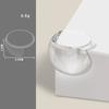1/5/10/20pcs Baby Safety Silicone Table Corner Protector Furniture Edge Protection Cover Transparent Children Anti Collision Edge Guards
