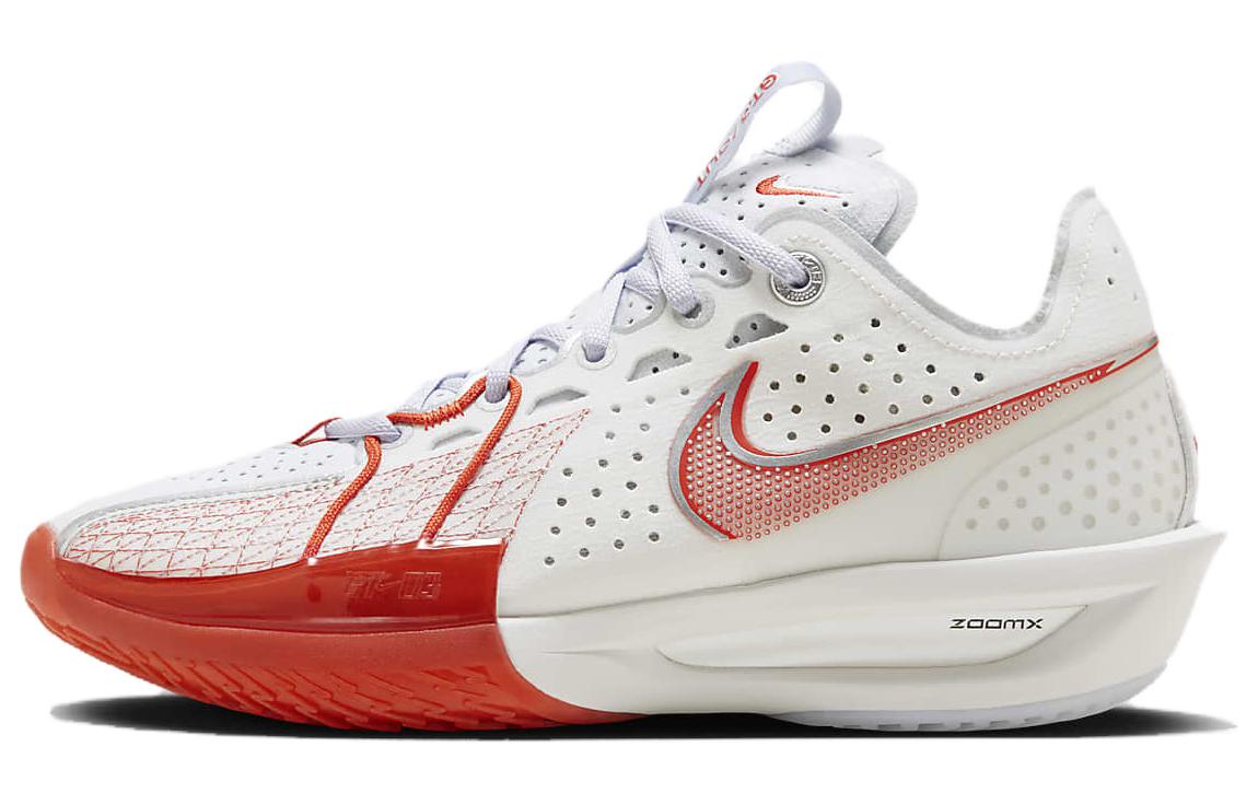 Nike Air Zoom GT Cut 3 EP White Picante Red DV2918-101 45