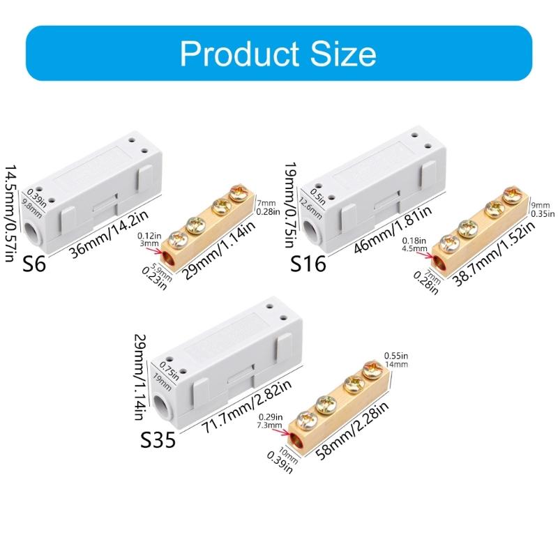Modular Junctions Terminals Allowing Quick Installation Flexible Mounting Terminals Block Multiple Configuration Option