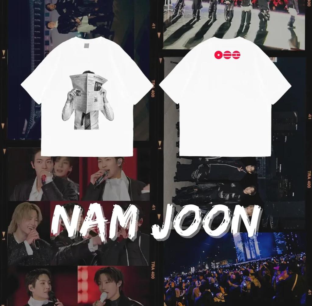 BTS OT7 2026 COMEBACK SHIRT Women Men Casual Cotton T-shirt Oversized Y2k Casual Short Sleeve Streetwear Harajuku Female Clothing