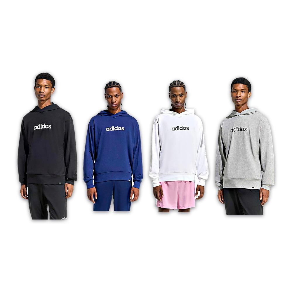 Sweat Hoodie adidas LIN VL Men's Hooded Long Sleeve Plain VT331