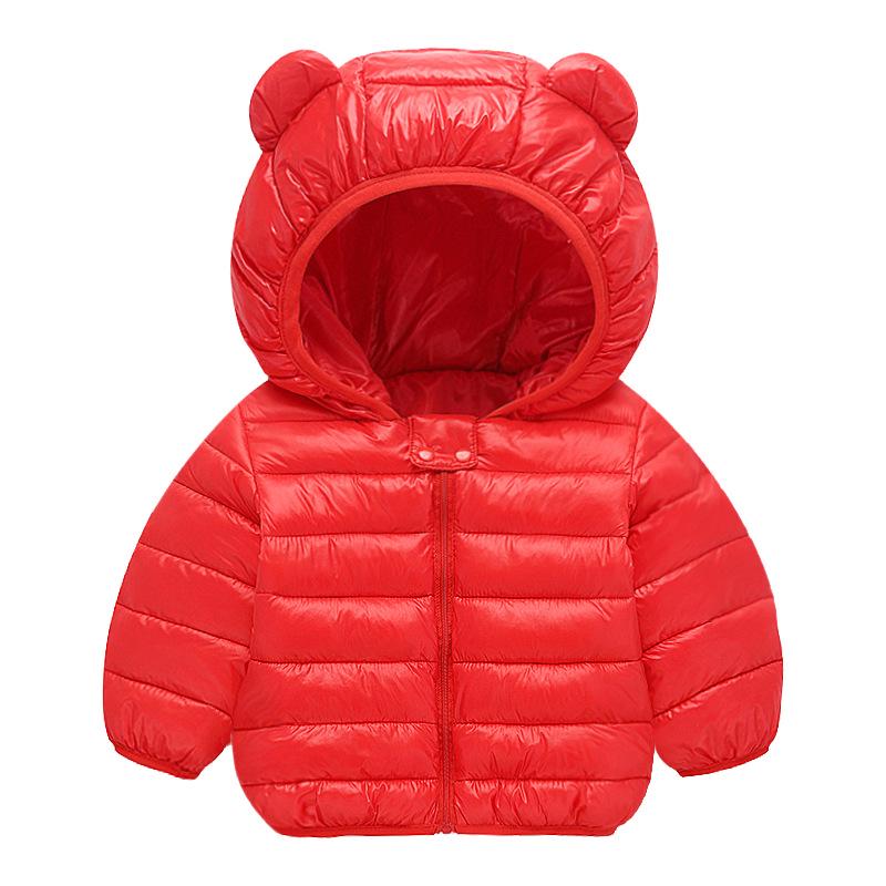 Children's Cotton Outerwear: Baby Boys & Girls Autumn Winter Warm Jackets & Tops