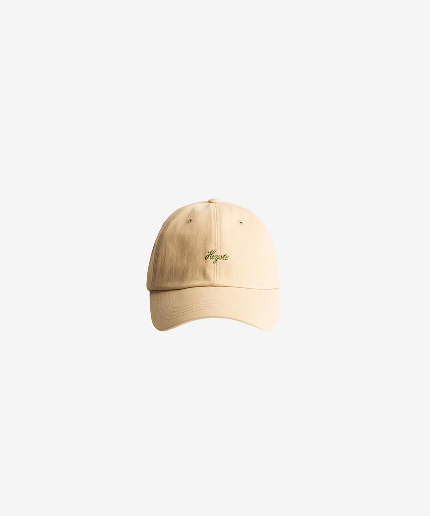 HEYSTE Small Logo Ball Cap Beige