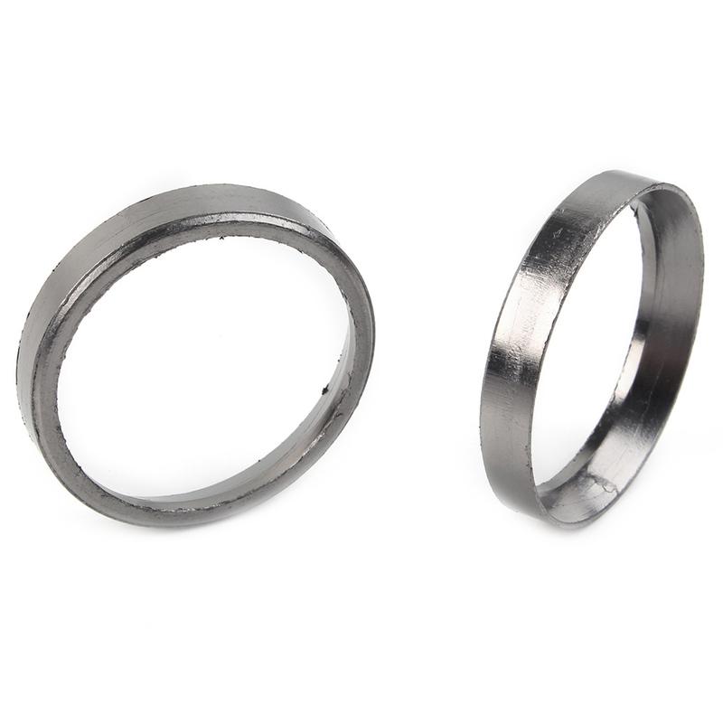 2Pcs Motorcycle Exhaust Tapered Crush Gaskets Seals For Harley Davidson Evo & Twin Cam 65324-8