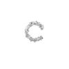 Korean Style Irregular Shiny Gear Ear Cuff, No Piercing Needed, Versatile and Chic for Autumn