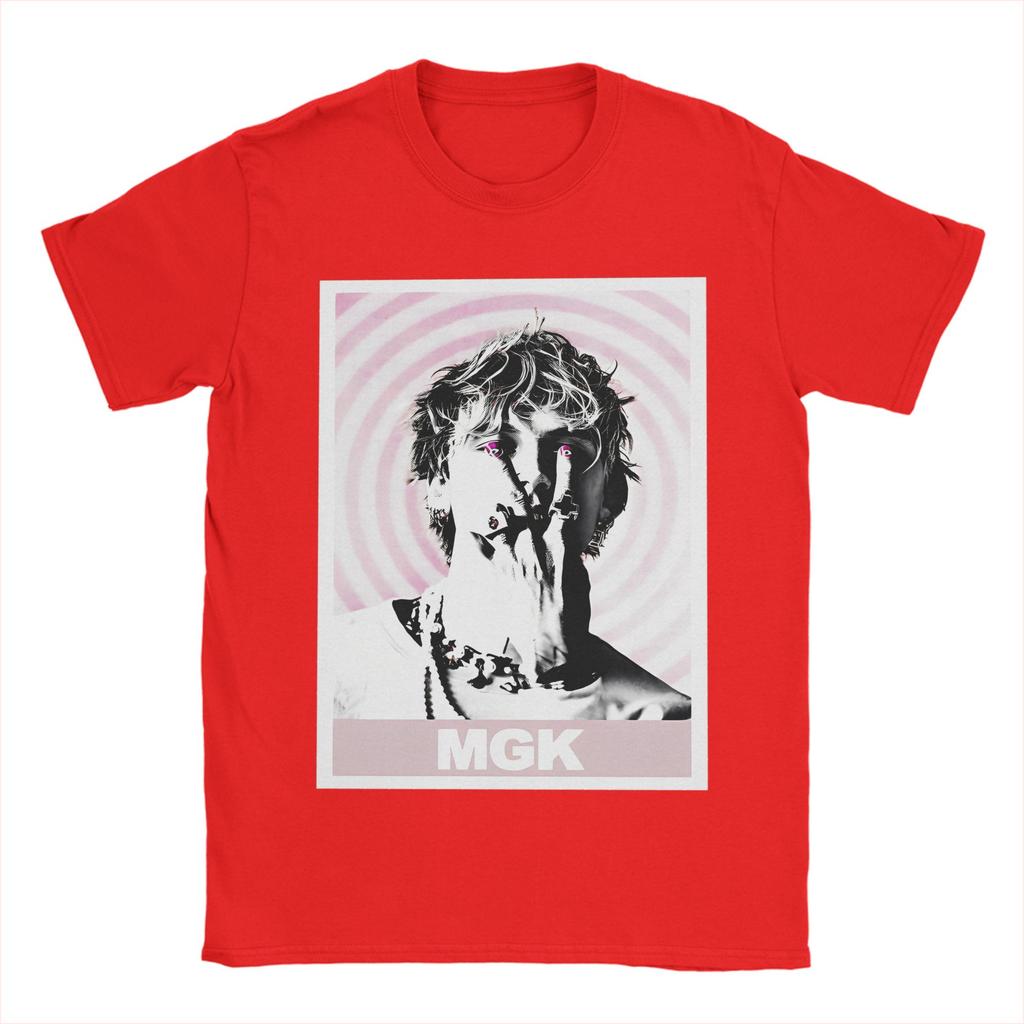Mens Rapper MGK T Shirts  Cotton Top Tees Summer Y2K Casual ShortSleeve T Shirt ONeck Harajuku Casual Tshirt Big Size 5XL 6XL