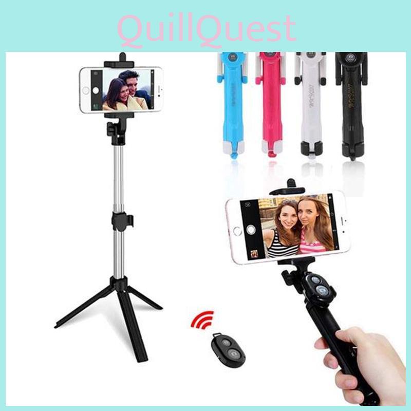 Bluetooth Wireless Extendable Shutter Selfie Stick Monopod Iphone 7