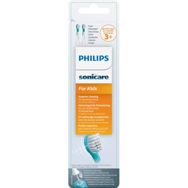 Philips Philips Детские мини-насадки для зубной щетки 3+ 2 шт.
