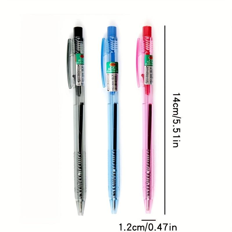 16pcs Press 0.7mm Round Ballpoint Pen Free Horse Round Ballpoint Pen Black Blue Red Ballpoint Pen Quick Drying Writing Smooth