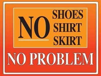 

No Problem Metal Sign Surfing and Tropical Decor Wall Accentaluminum 20x30cm（7.8x11.8inch）