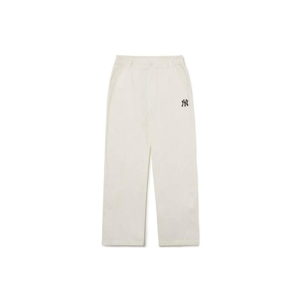 New MLB New York Yankees Casual Pants Women's Cream 3FWPB0131-50CRS