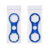 2pcs Aluminum Alloys Bicycles Front Fork Caps Wrench Removal & Installation Spanner Bicycles Bottom Brackets Removal Tool