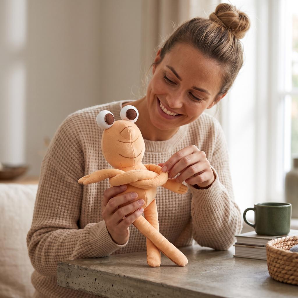 Soft Plush Toy Stuffed Animal for Kids and Adults - Great for Cuddling and Play
