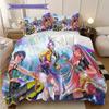 K-Pop Devil Hunter Series bedding, duvet cover, pillowcase, home decoration, birthday gift (1 * duvet cover+2 * pillowcase, coreless)