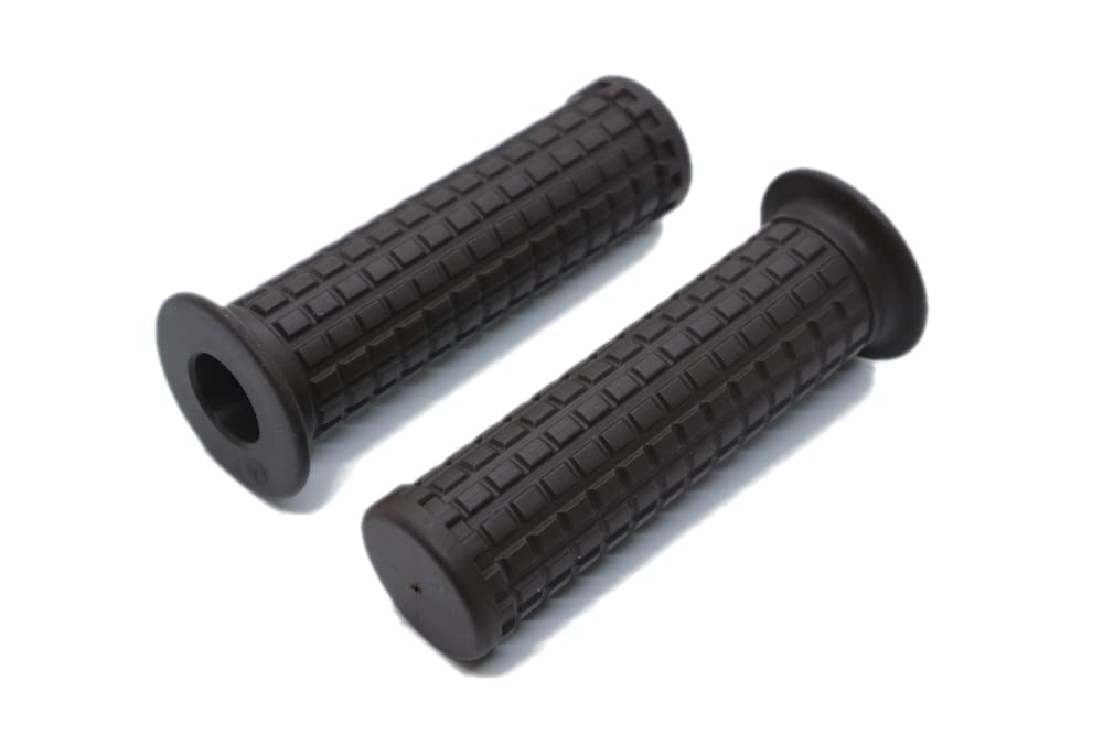 Beatus Handlebar Grip Bike 22.2mm Handle Universal Block Non-Penetrating (Dark