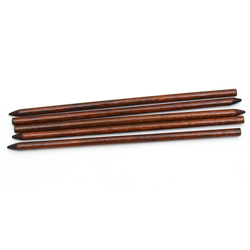 10 Pcs Traditional Carved Ebony Wooden Hair Pin Stick Original Retro Women Lady