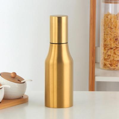 Stainless Steel Leak-proof Oil Dispenser Bottle Pot Oiler Spice Jar Sauce Vinegar Dust-proof Bottle Kitchen Accessories