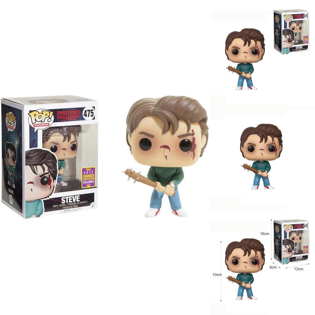 Adorable 3.9in Funko Pop Stranger Things Dustin Steve Figure Toy
