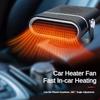 Tragbarer Autoheizlüfter 12V/24V 150W/260W Autoheizung Elektrische Kühlung Heizung Auto Windschutzscheibenentfroster Entnebler Entfroster