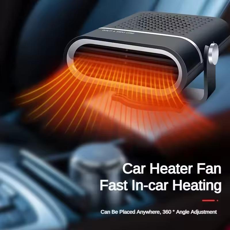 Tragbarer Autoheizlüfter 12V/24V 150W/260W Autoheizung Elektrische Kühlung Heizung Auto Windschutzscheibenentfroster Entnebler Entfroster