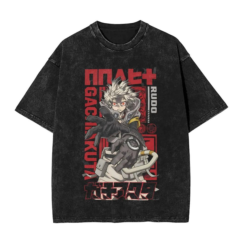 Japan Anime Gachiakuta Graphic Print TShirt Harajuku Streetwear Fashion Vintage Oversized Men Women Cotton Solf Summer New Tees