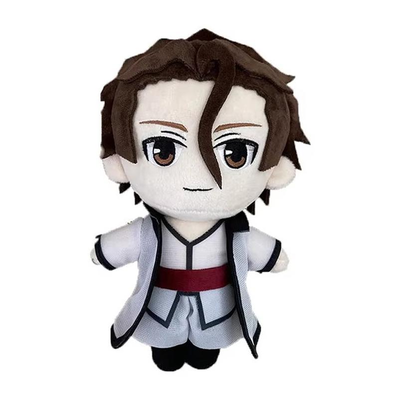 Anime BLEACH Plush Toy Kuchiki Byakuya Kurosaki Ichigo Aizen Sousuke Zaraki Rukia Ichimaru Gin Stuffed Doll Soft Figure Fan Gift