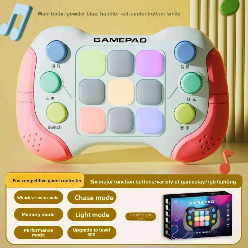 Childrens Whackamole Button Game With Flashing Lights And Sound For Brain Development