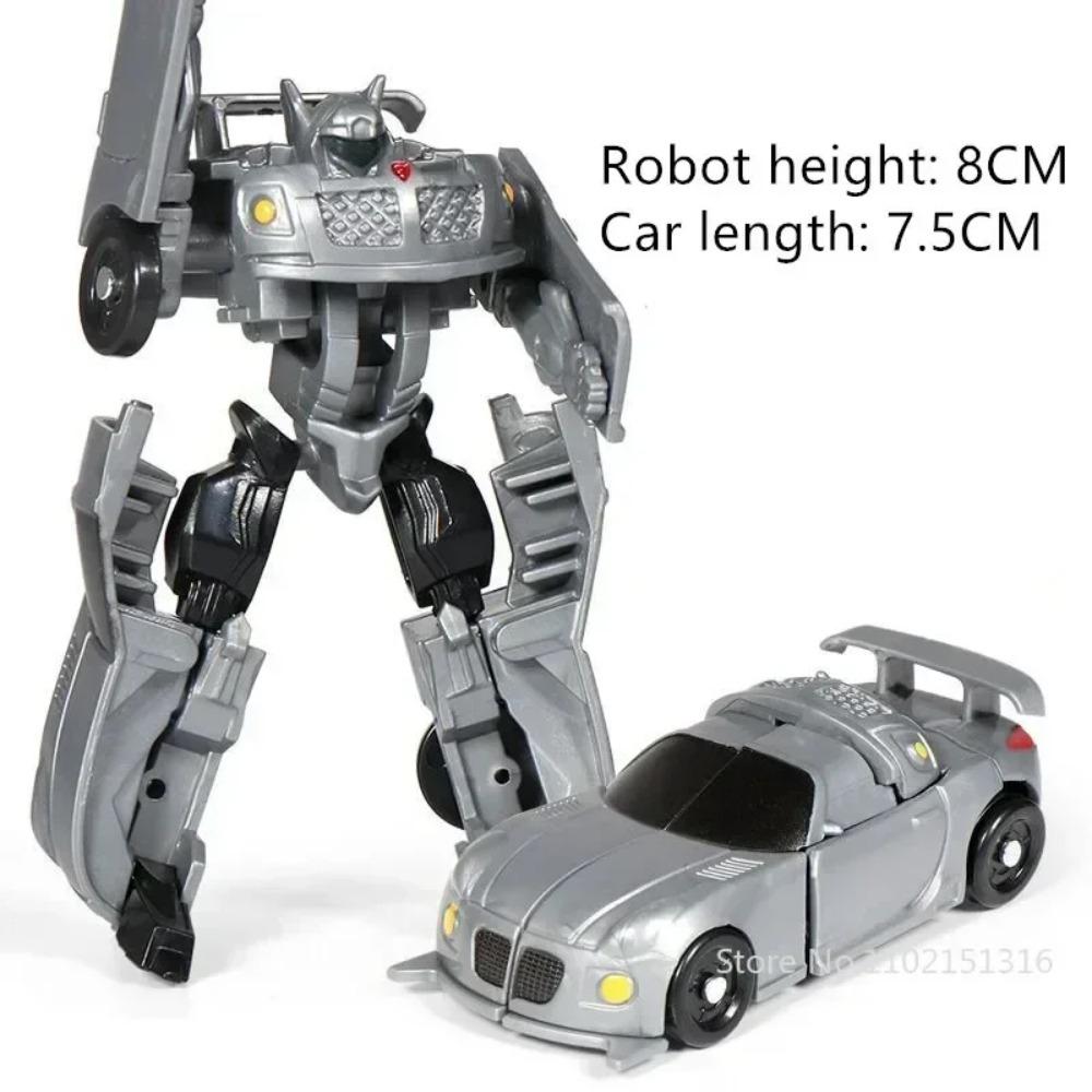 Children Toys Mini Transformation Robot Kit Toys Models 2 In 1 Deformed Car Toy Robots Toys for Kids Gift  Action Figure