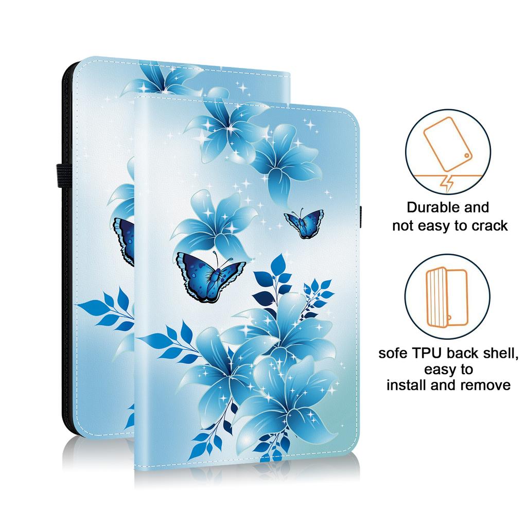 PU Leather Tablet Case for Apple iPad Pro 11 (2020)-11 Styles! Durable,with 2 Stand Slots,Pencil Holder & Card Slots,Flexible TPU Back Cover