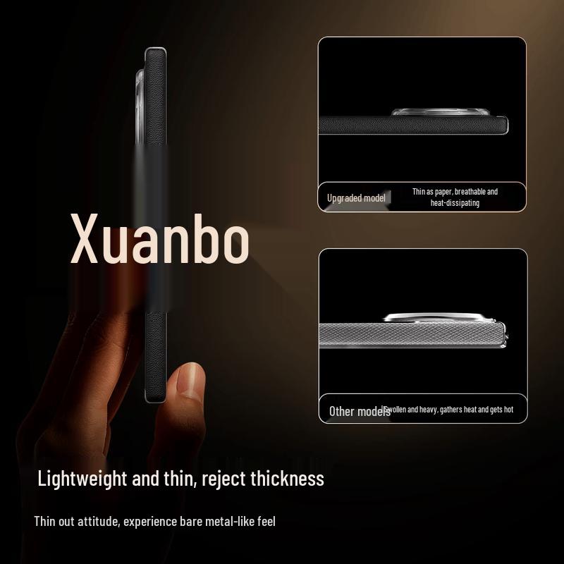 Shangsou Vivo X Fold Series Magnetic Hinge Leather Case
