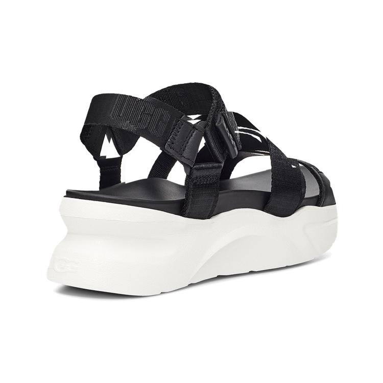 UGG La Cloud Collection Sports Sandals 'Black White' Women's 1118499-BPLL