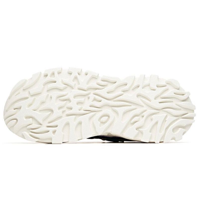 Anta Lifestyle Blaze Men Retro Dad Shoes White Grey Blue Cushioned Spliced Design 912028881-2