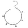 Women's Double Layer Anklet - Delicate Chain Bracelet for Daily Wear