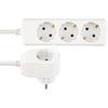 Extension Cord - Rev - Powersplit - 4 Outlets - 2m - White