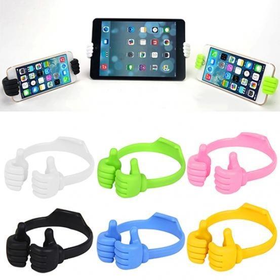 Universal Thumb Smartphone Stand Colorful Adjustable Holder For Tablets And Phones