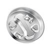 Slow Feeder Dog Bowl Cats Bowl Slow Feeding Dog Bowl for Small Breeds Stainless Steels Antis Slip Puzzle Dog Food Bowl Gift