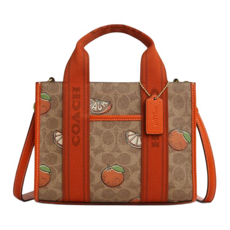 

Coach Smith 24 Metal Hardware Detachable Shoulder Strap Leather Tote Bag Shopping Bag Crossbody Handbag Medium Women tote CAR81-IMTAM Gift Box Set (Basic Set+Yellow Box)