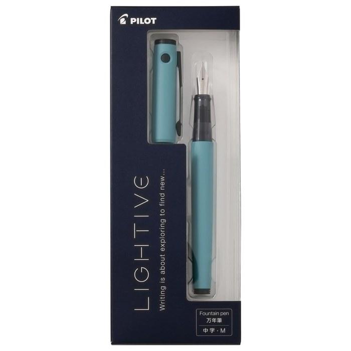 Pilot Fountain Pen Light Weight Cartridge Type Medium Nib (M) Turquoise PFLT1TQM